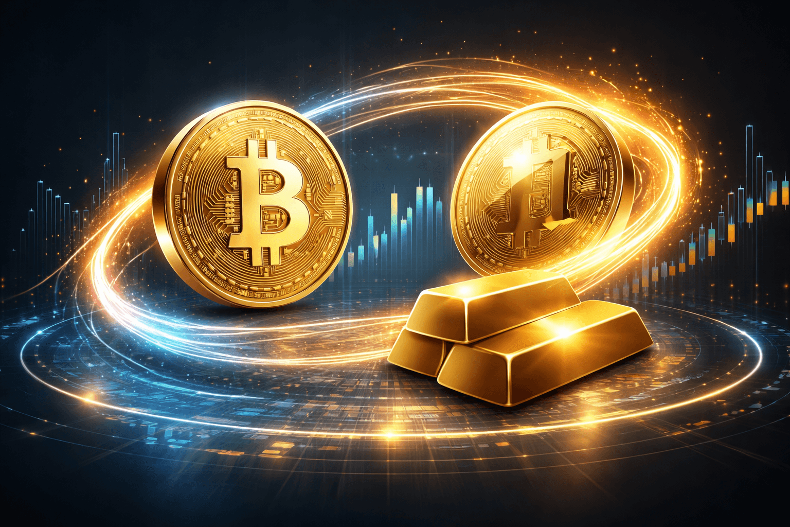 コインベース・アセット・マネジメント、MarketVector Indexesと提携しビットコイン・金指数を開始