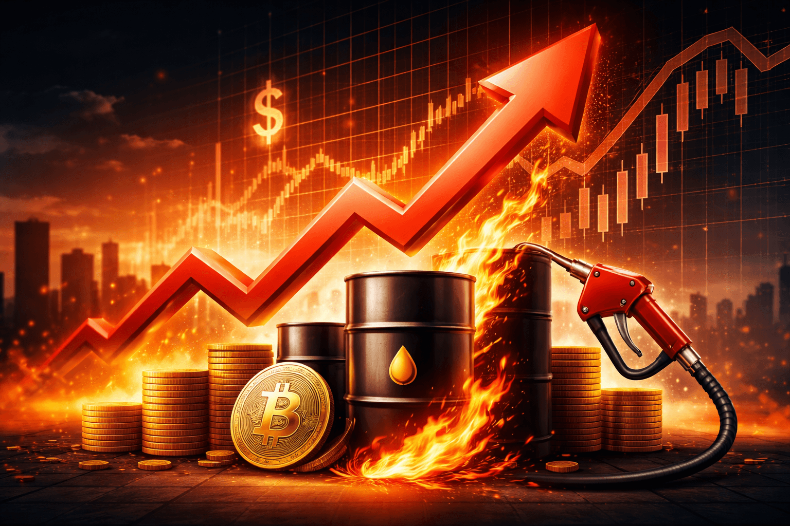 Headline Inflation Rises 0.9% as Energy Costs Jump