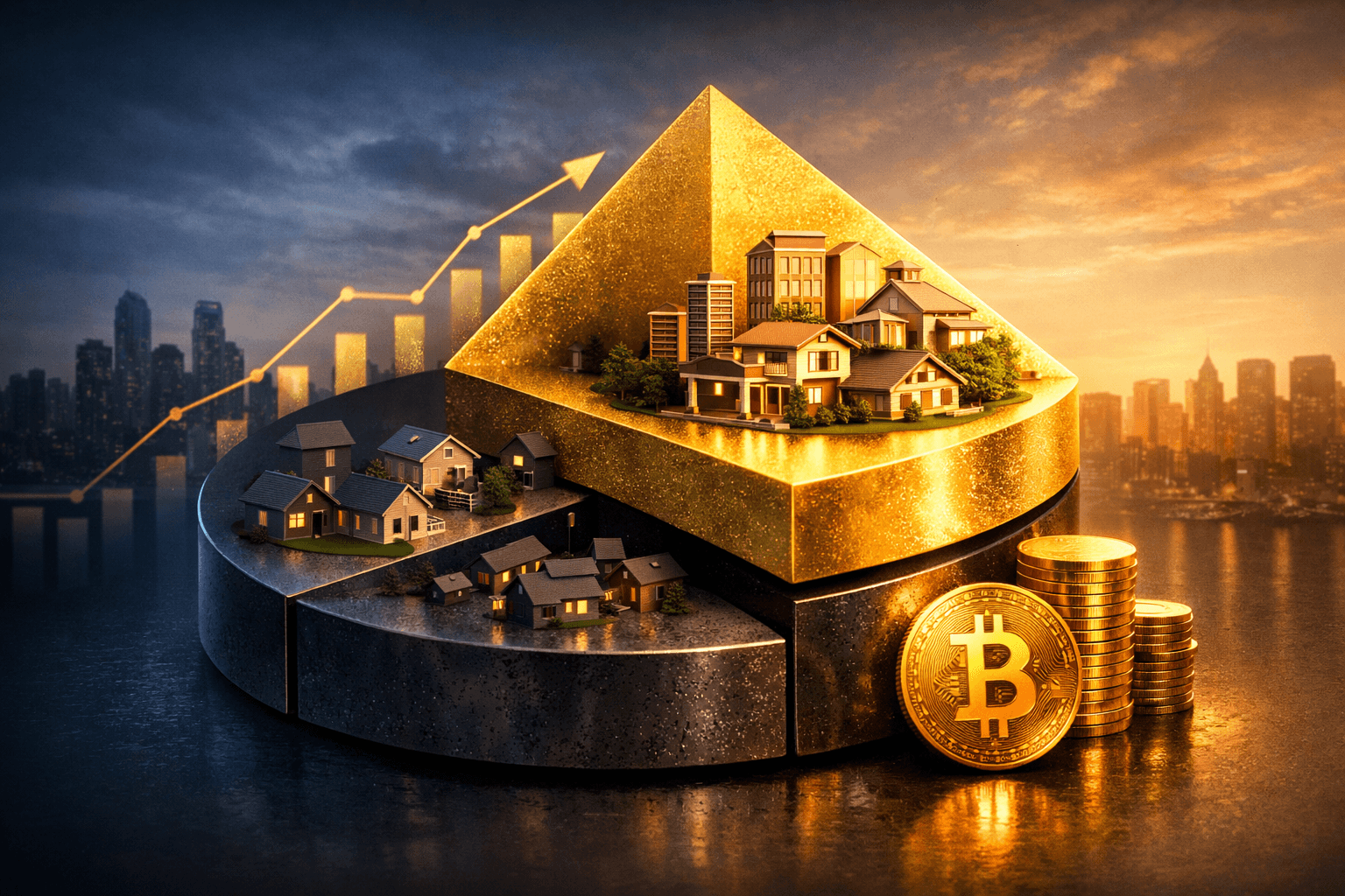 Top 20% of Americans Hold 56.4% of U.S. Real Estate Wealth