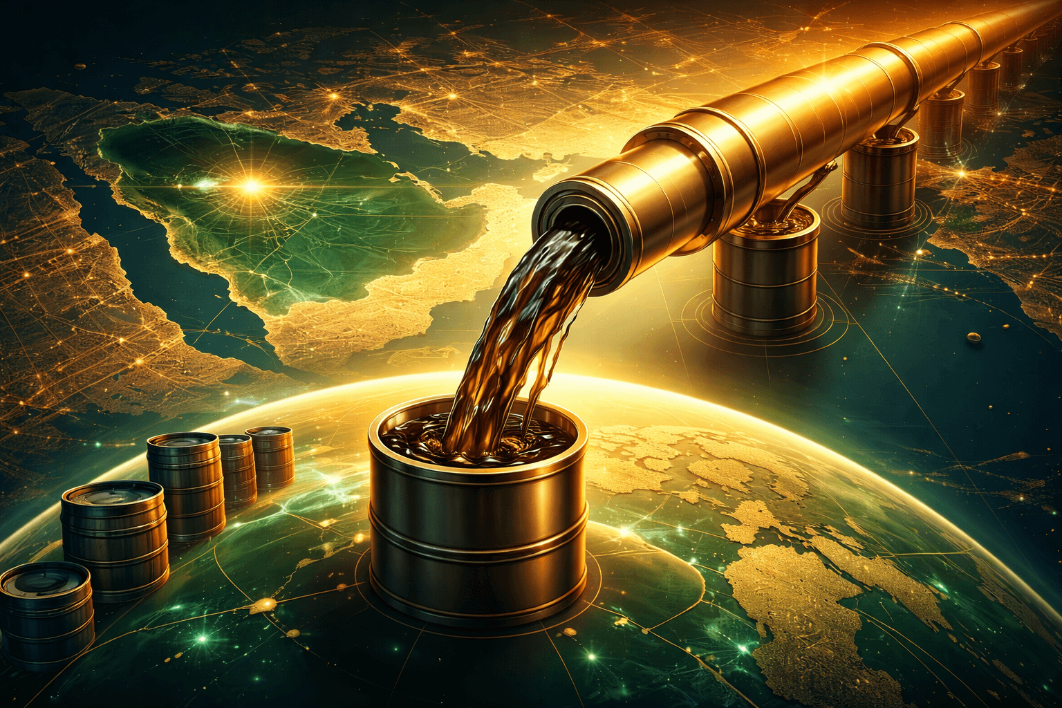 Saudi Arabia Restores East-West Oil Pipeline at 7 Million Barrels Daily