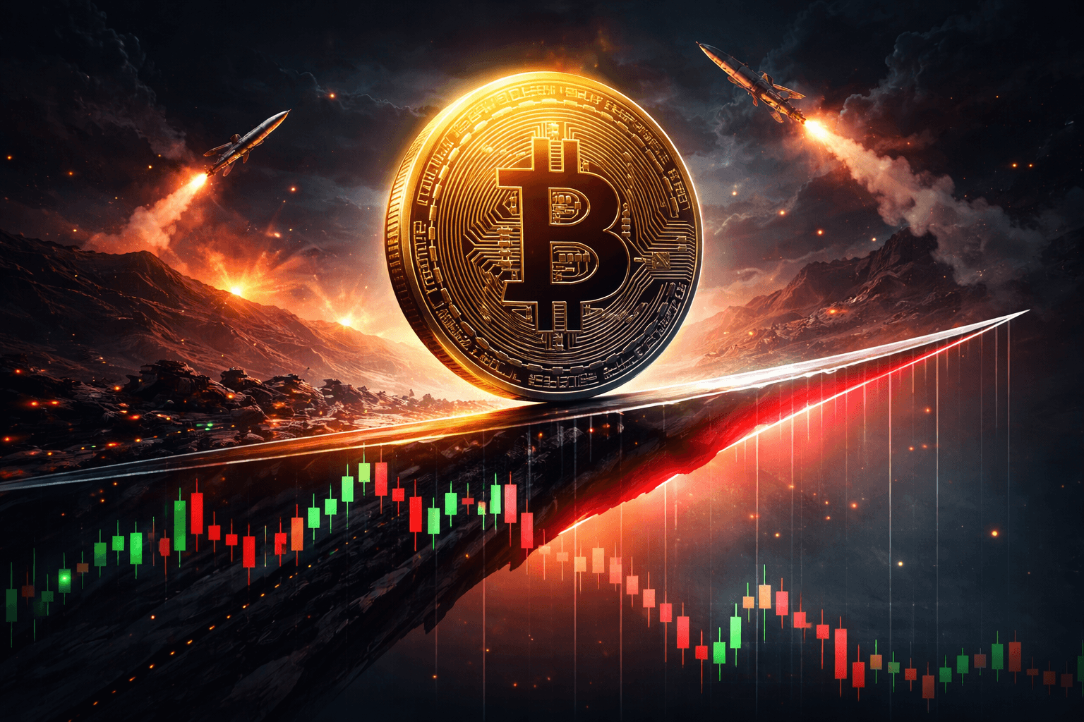 Bitcoin Holds $71,000 as Weekend Market Sentiment Weakens on "No Iran Deal" Remark