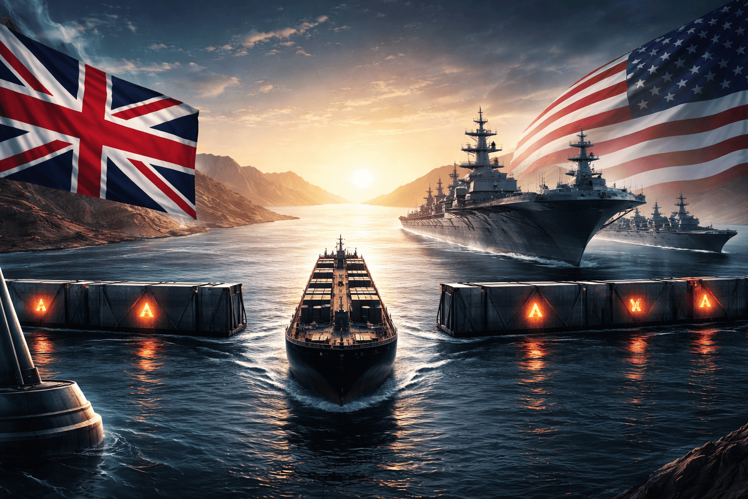 UK Says It Will Not Join Any U.S. Blockade of the Strait of Hormuz