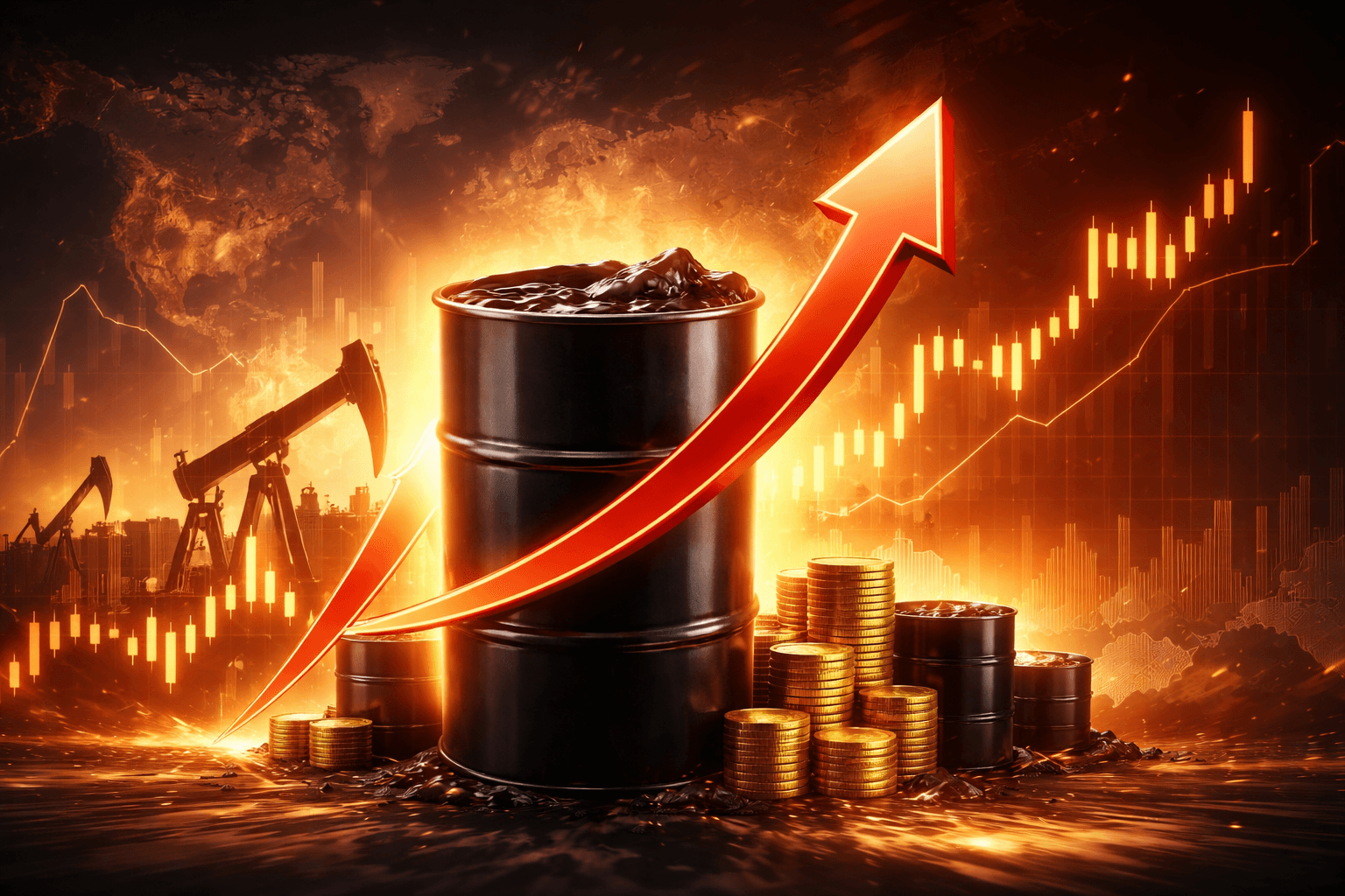 U.S. Oil Prices Jump More Than 10% Above $105 a Barrel After U.S.-Iran Talks Fail