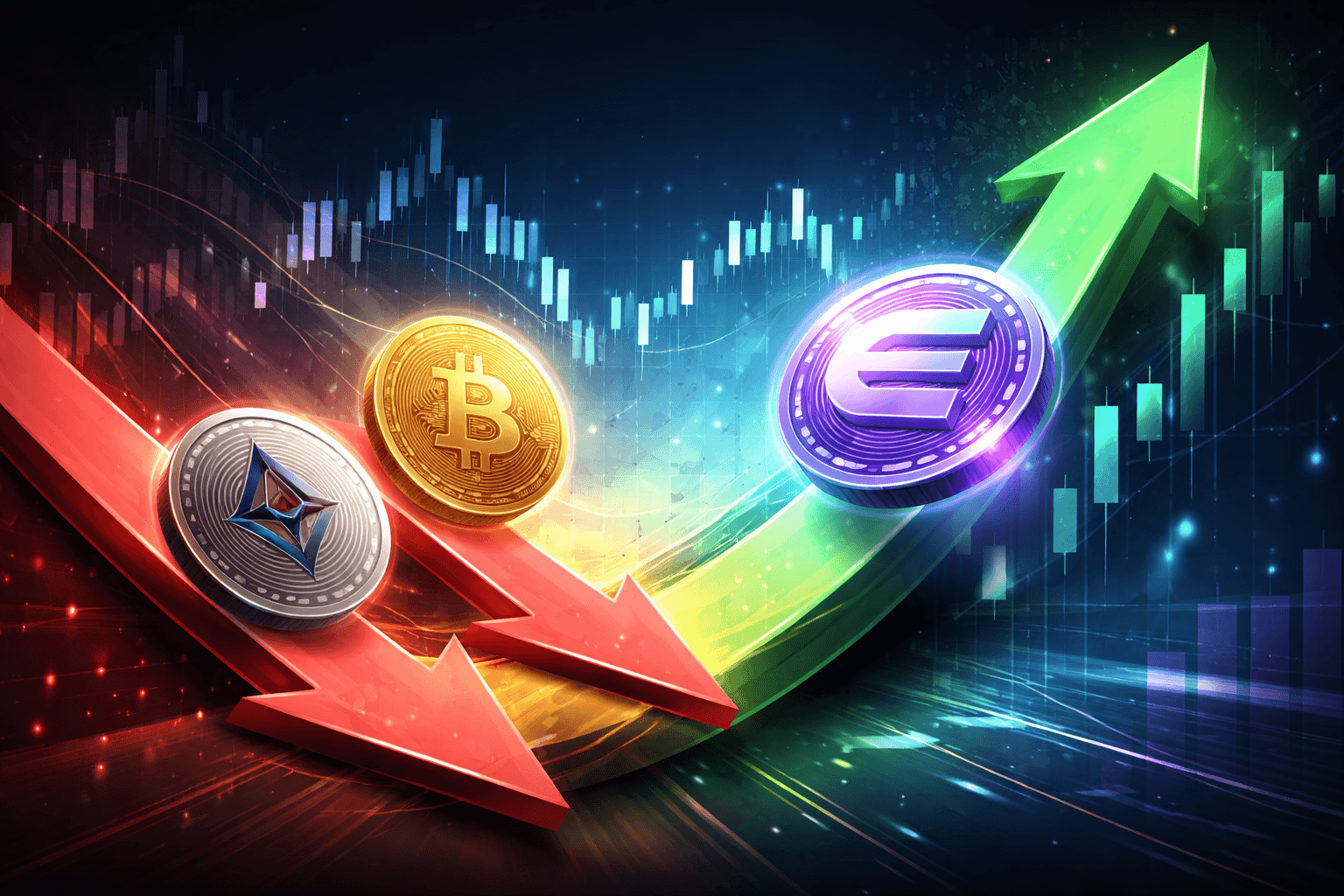 Bitcoin and Ethereum Slip as Enjin Rises in CEX Trading Snapshot