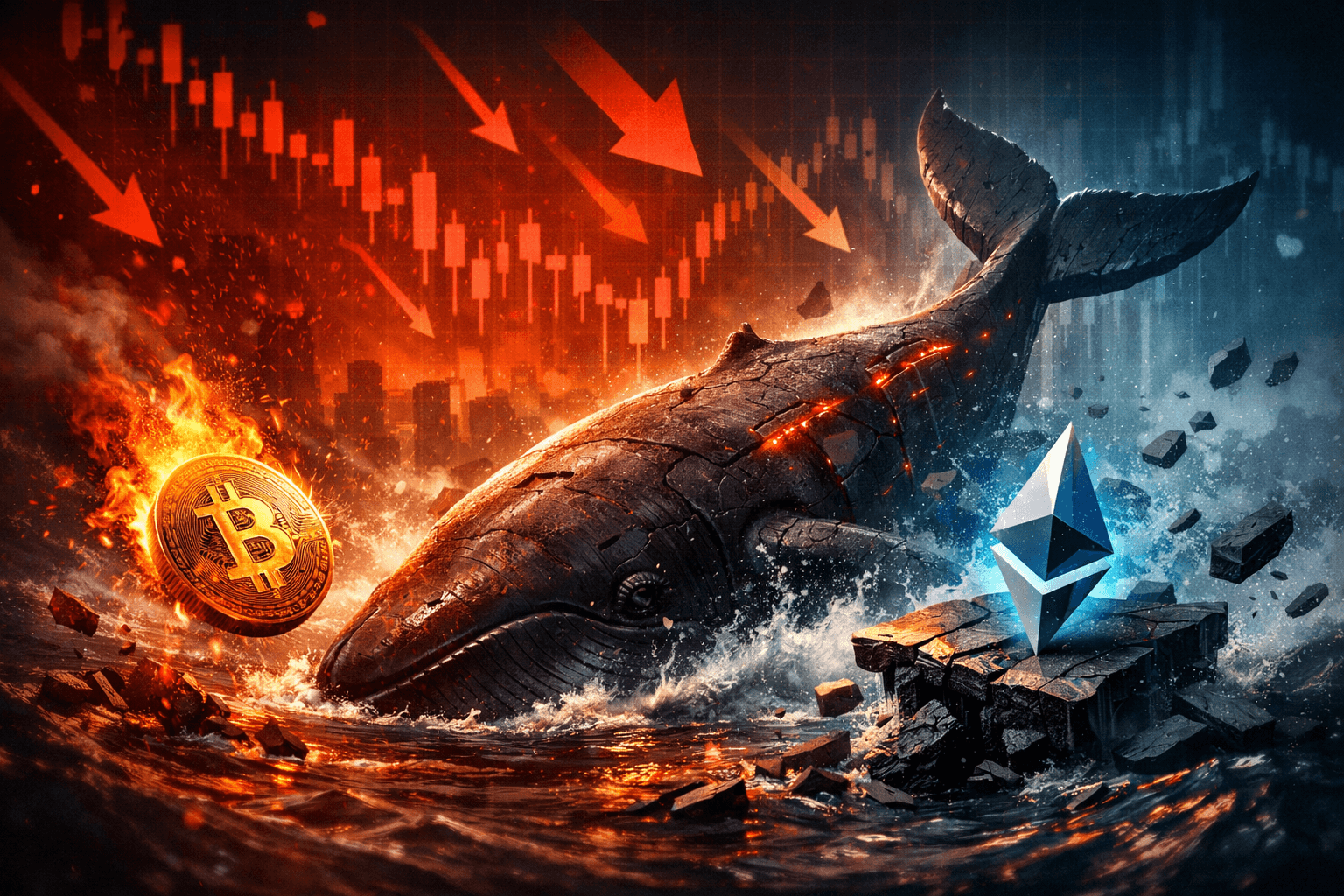 Whale Trader Shows $1.32 Million Net Loss on Leveraged Bitcoin and HYPE Positions