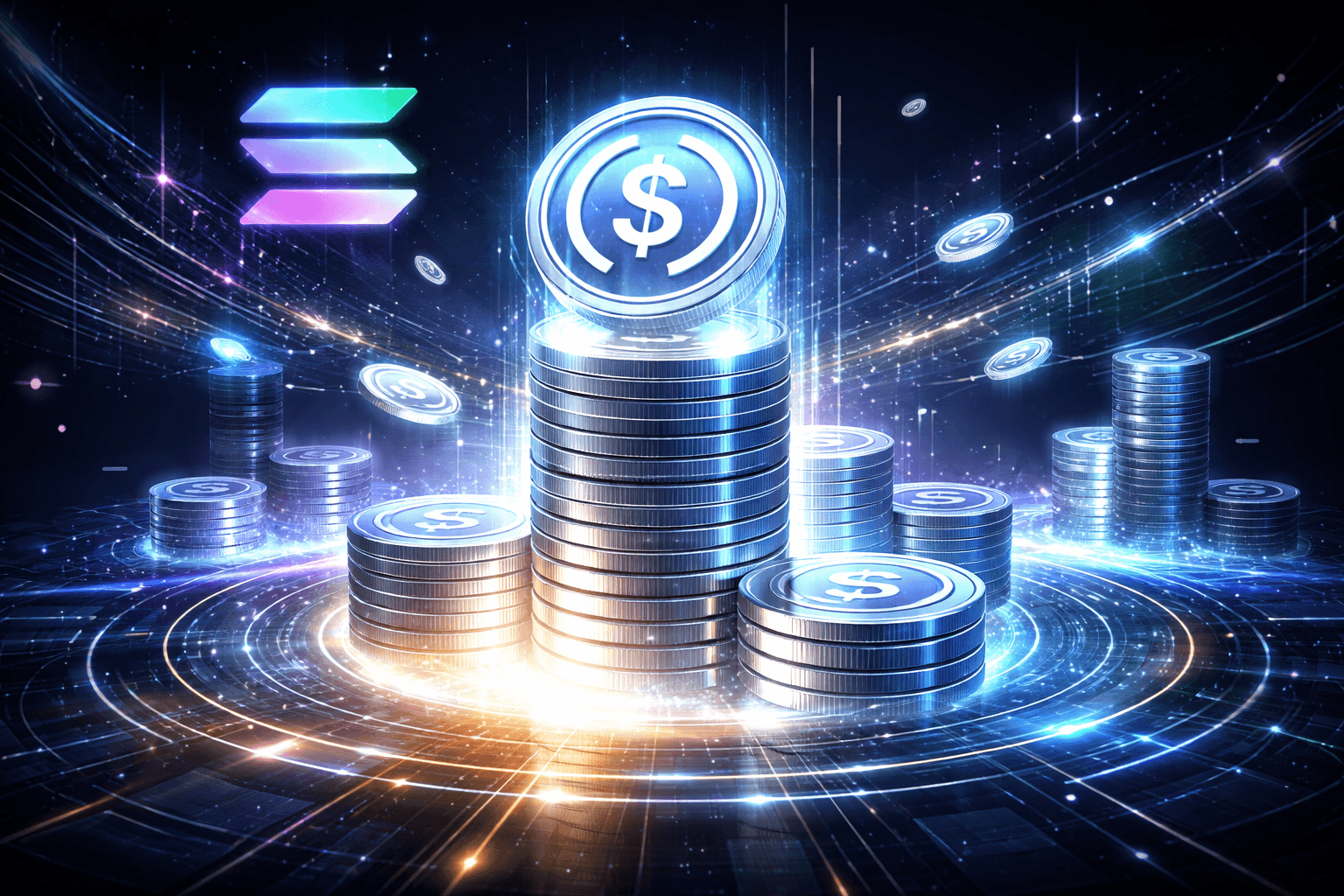 Circle Mints About $2.25 Billion in USDC on Solana in One Week