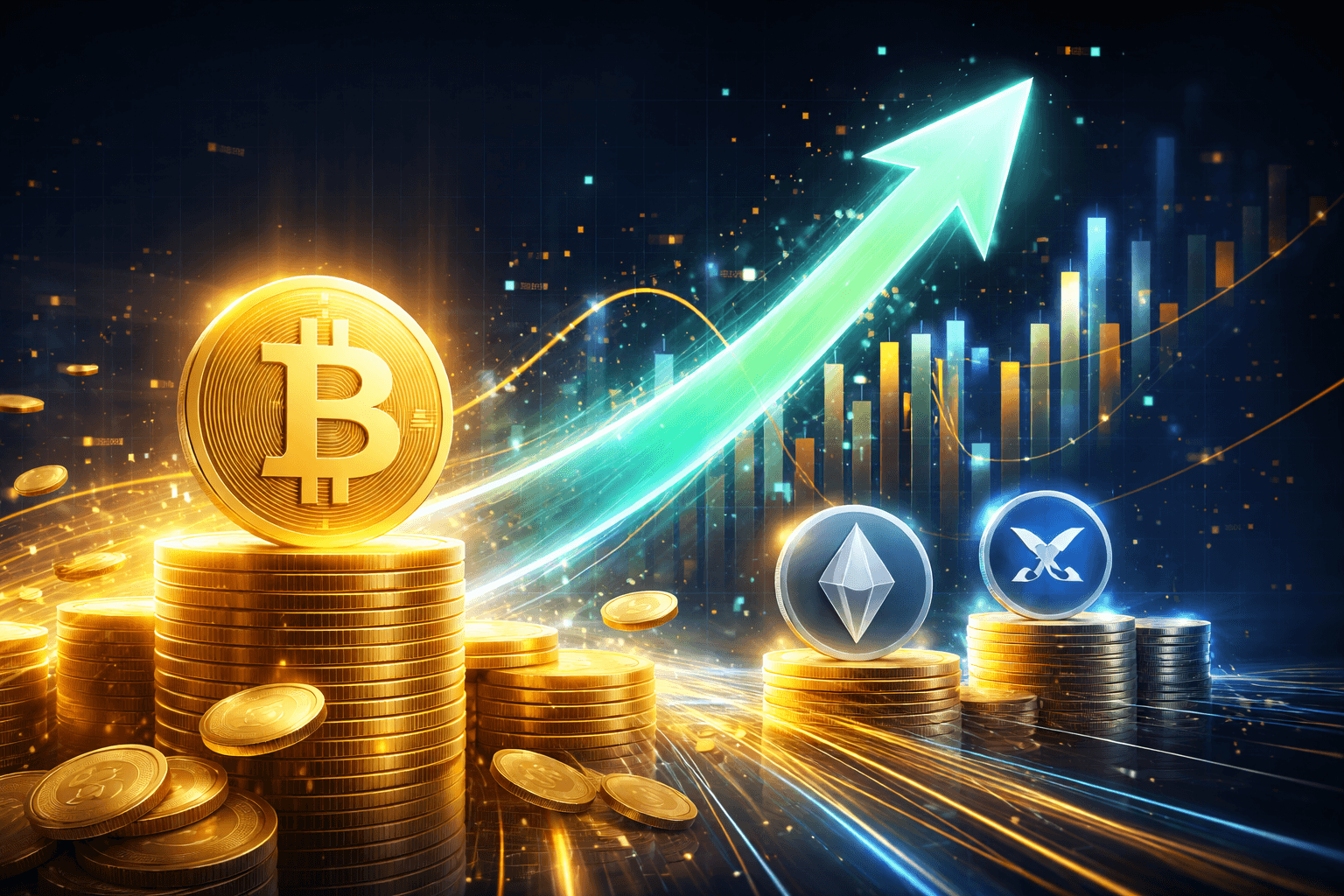 CoinShares、デジタル資産ファンドへの流入は$1.1 billionでビットコイン主導と指摘