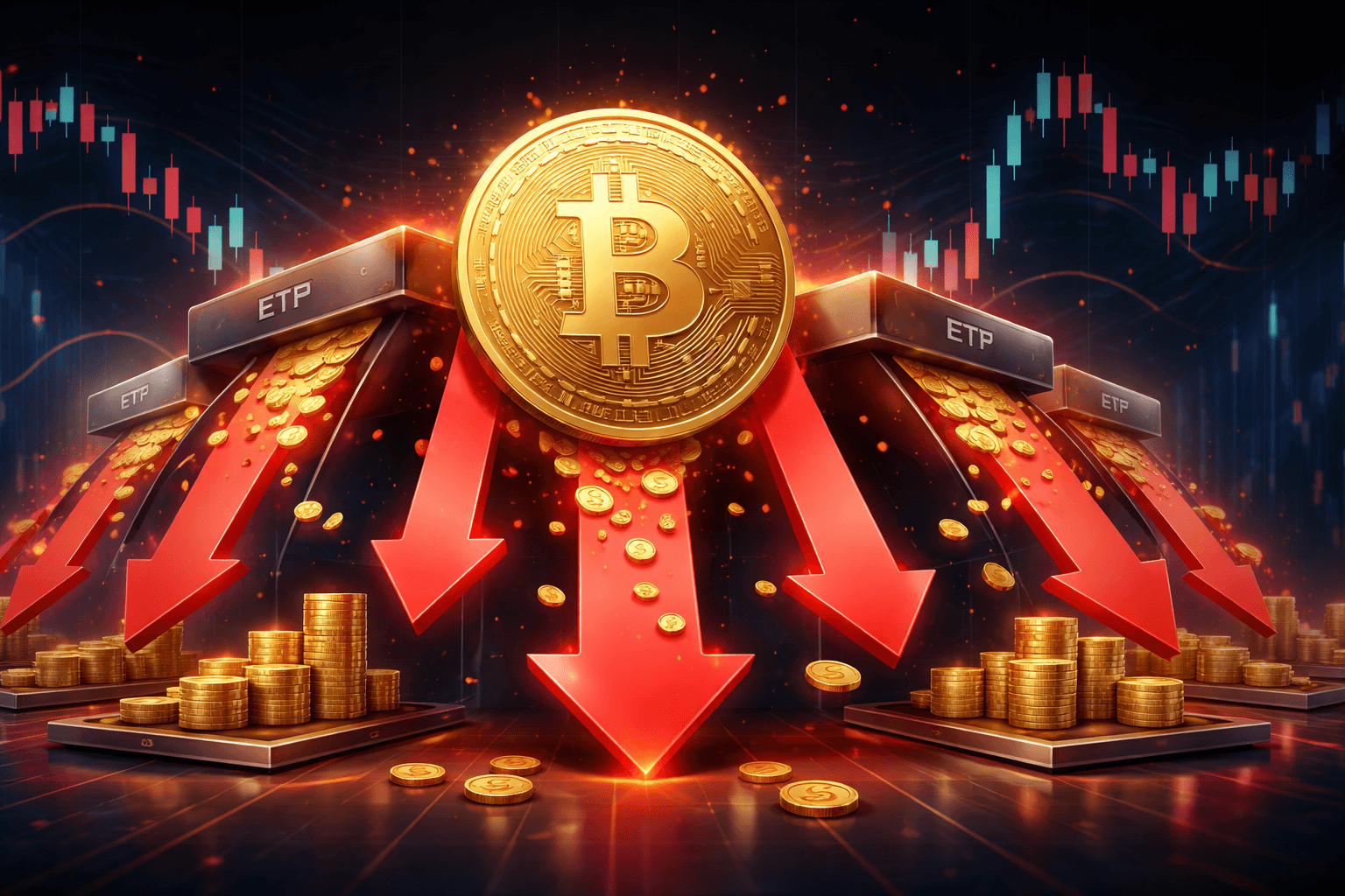 米現物ビットコインETF、4月13日に2億9100万ドルの純流出