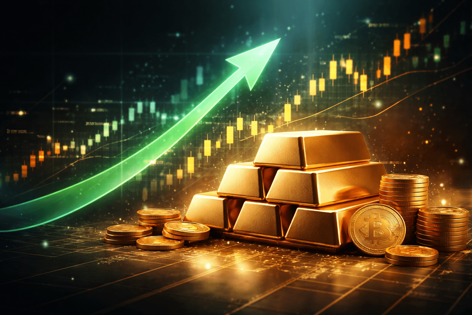 Spot Gold Rises 0.83% to $4,780 per Ounce, Bitget Data Shows