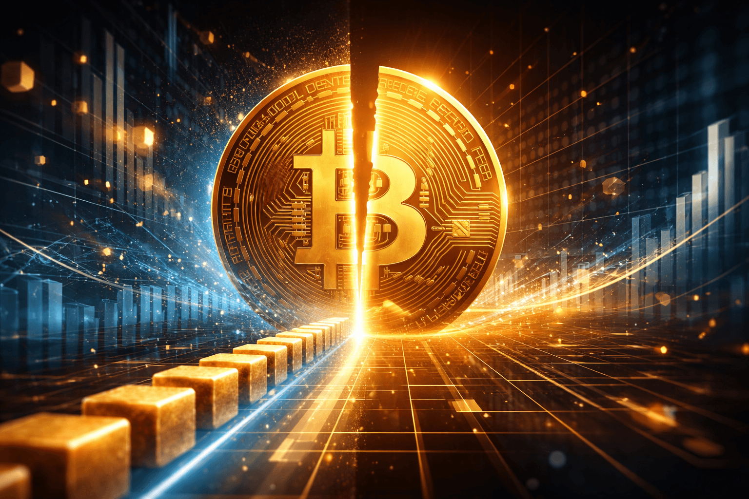 Bitcoin’s Next Halving Reaches 50% Progress With 105,000 Blocks Remaining