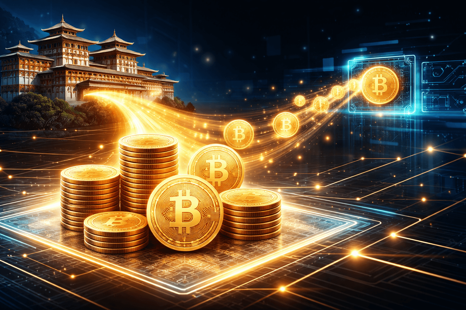 Bhutan Government Moves 250 Bitcoin Worth About $18.46 Million, Onchain Lens Says