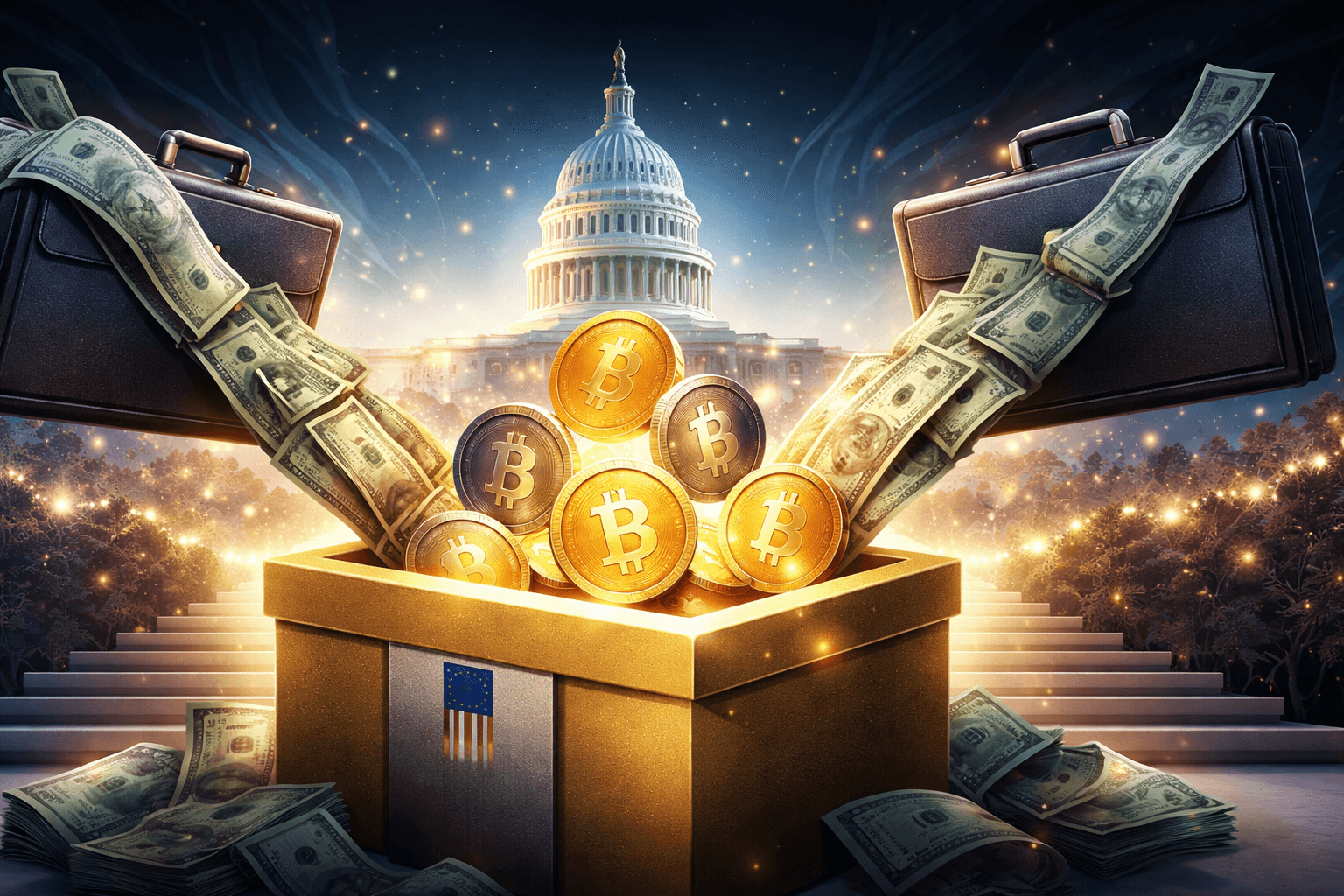 カンター・フィッツジェラルドとアンカレッジ・デジタル、新興の仮想通貨系政治活動委員会に初期資金を拠出