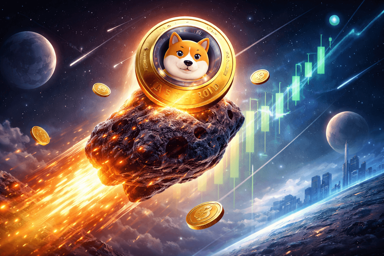 Polaris Dawn提案でASTEROID急騰、一時時価総額400万ドル超