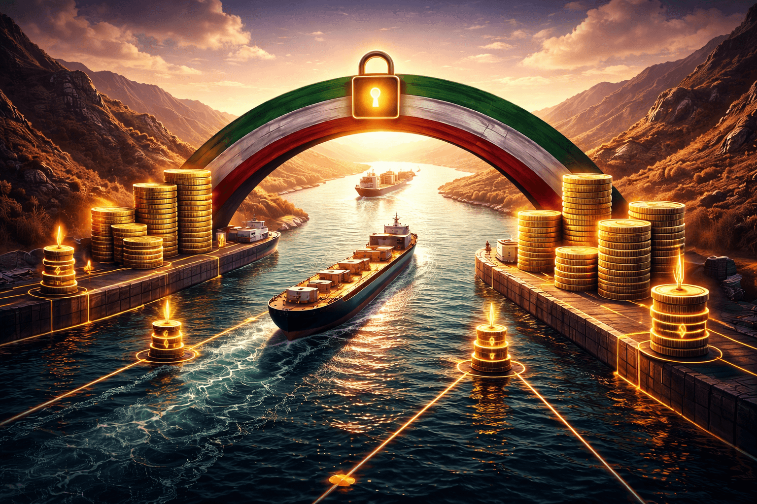 Iran Security Body Says Strait of Hormuz Control Includes Service Fees