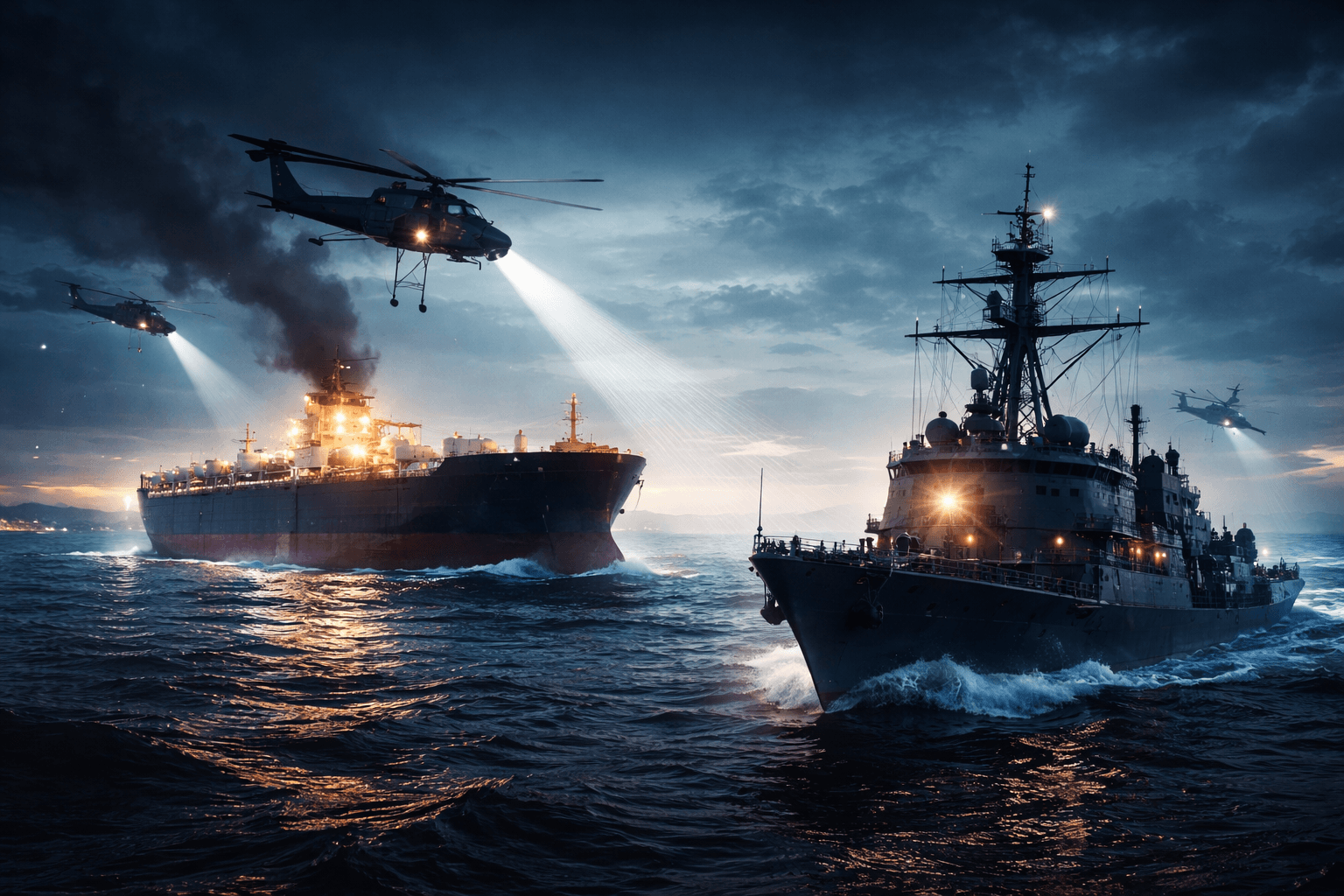 U.S. Military Reportedly Prepares Iran-Linked Oil Tanker Seizures in International Waters