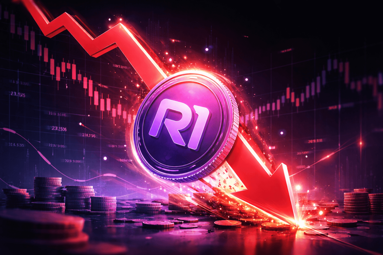 RaveDAOトークン急落、OKX市場データで2.54ドルまで90.5%安