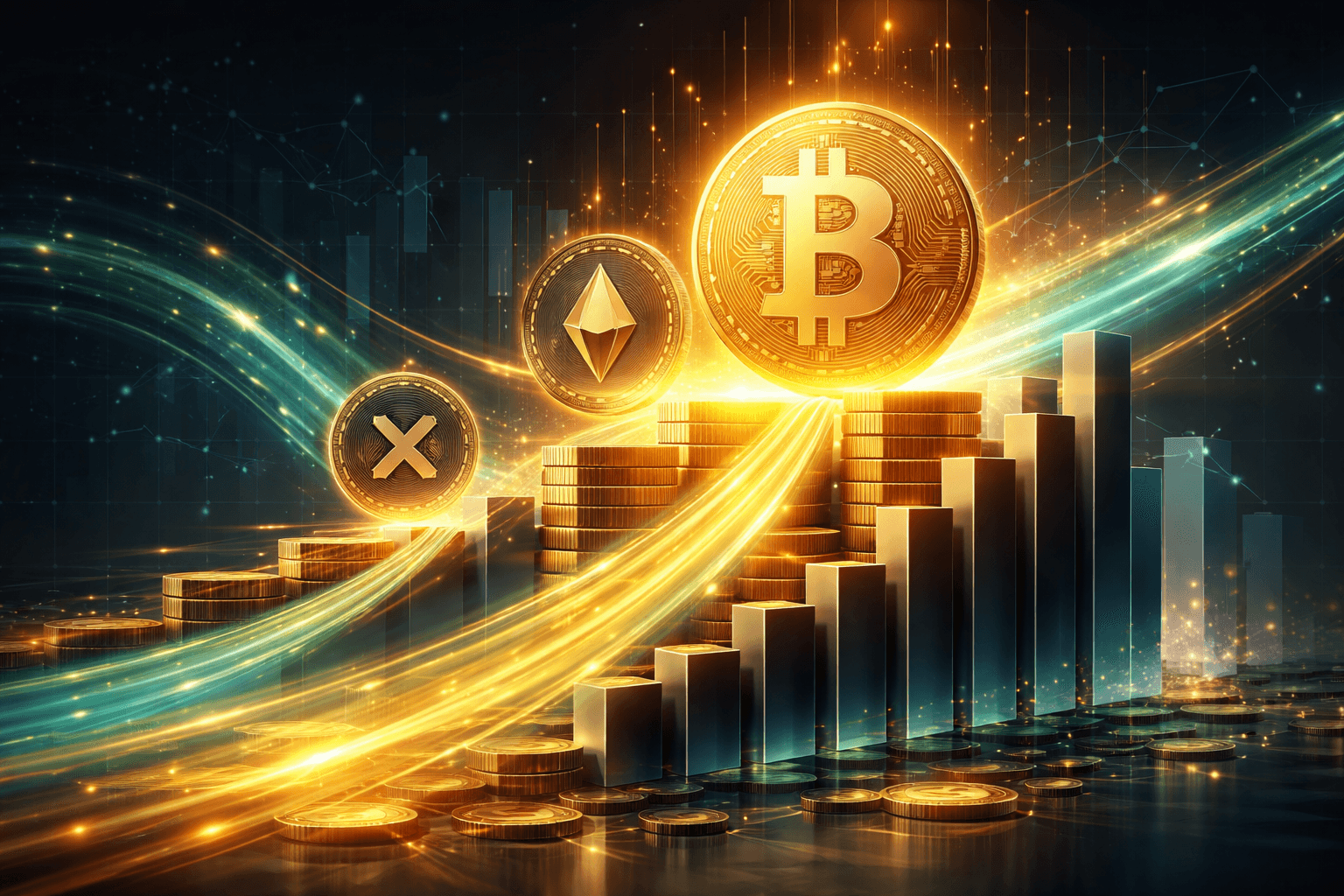 Crypto ETFs Draw Strong Inflows as Bitcoin Nears $1 Billion