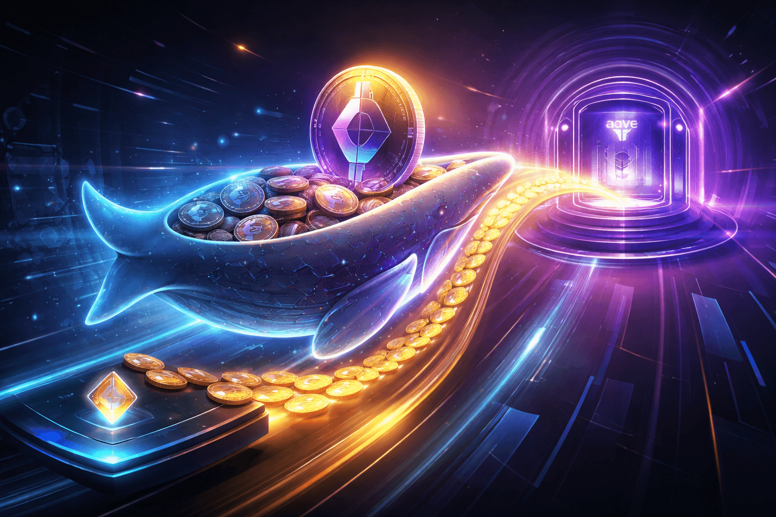 Whale Wallet Moves 12,000 ETH From Binance to Repay Aave Loan