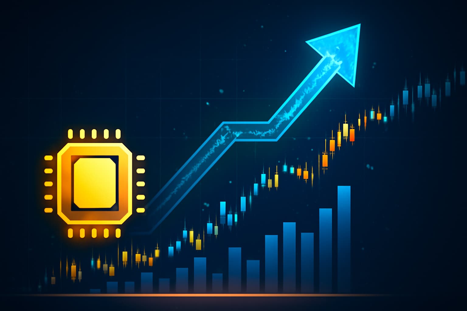 U.S. Semiconductor Index Nears Record With 14 Straight Gains