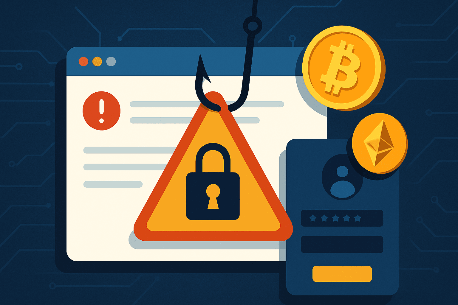 Phishing Emails Mimic Real Google Alerts to Target Crypto Exchange and DeFi Accounts