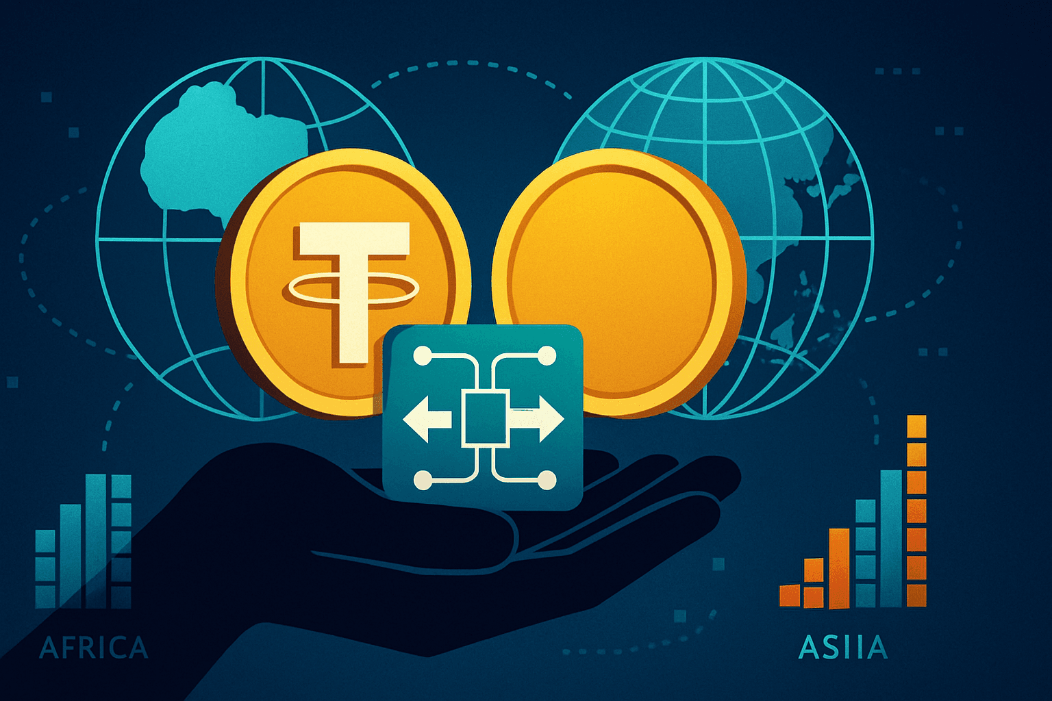 Tether Invests in LemFi to Expand USDT Settlements in Africa and Asia