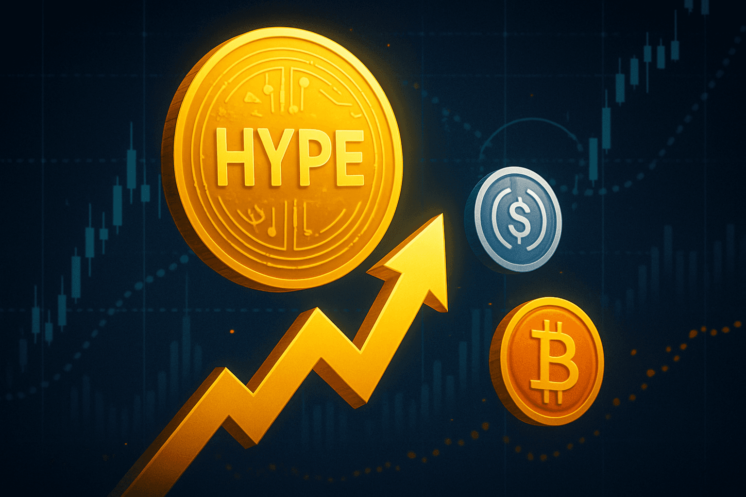 HYPE Briefly Tops $50 After Wallet 0xf605 Deploys USDC on Hyperliquid