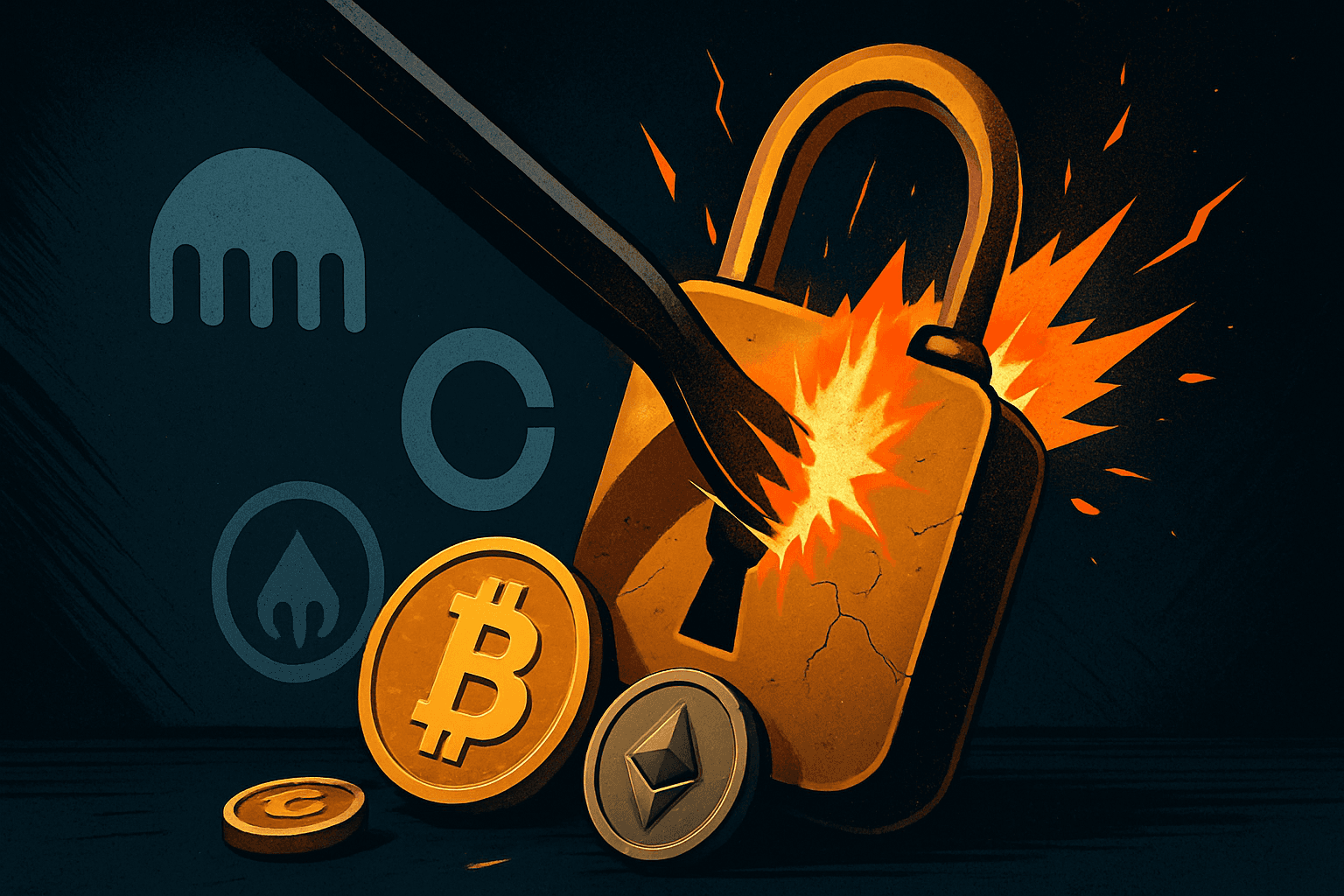 Kraken and Coinbase User Suspected to Lose $6.7 Million After Physical Attack