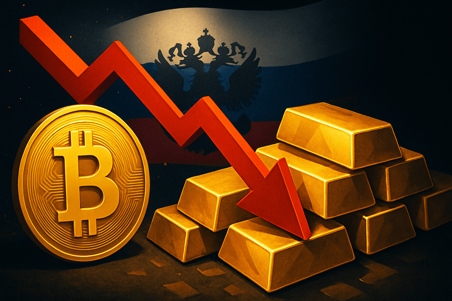 Bank of Russia Gold Holdings Fall by 900,000 Ounces in First Four Months of 2026