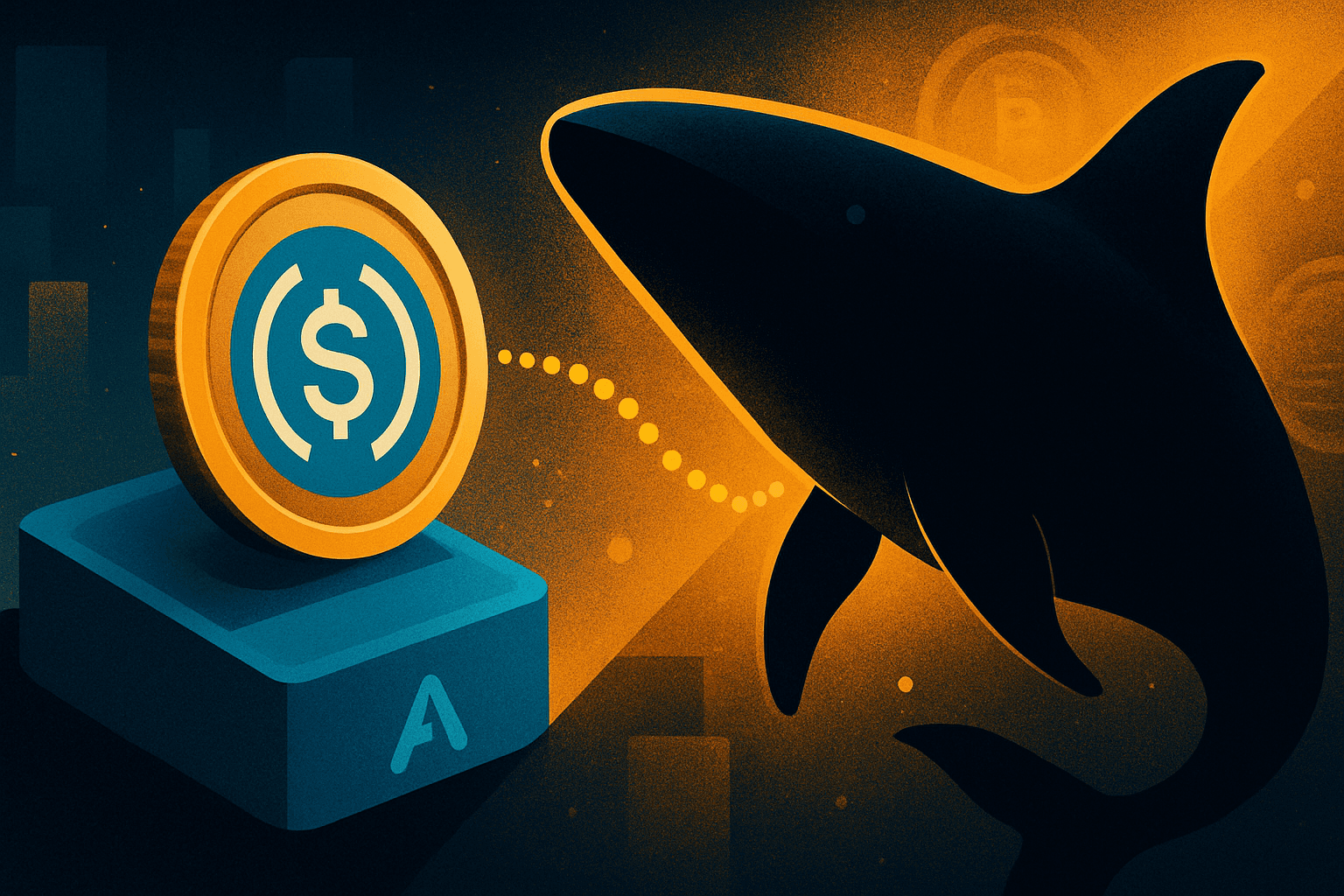 Aave Sees 128.5 Million USDC Transfer to Unidentified Whale Wallet