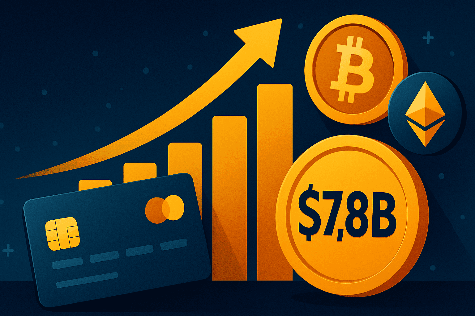 Crypto Card Payment Volume Reaches Record $7.8 Billion