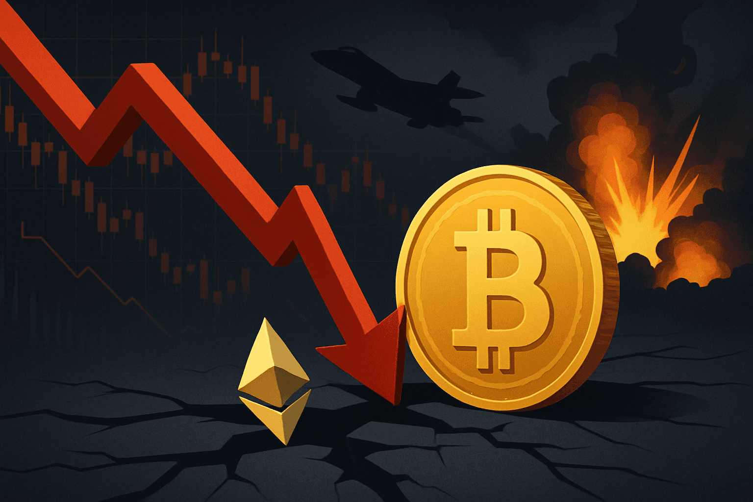 Crypto Liquidations Near $1 Billion as United States-Iran Tensions, ETF Outflows, and Key Bitcoin Support Levels Pressure Market