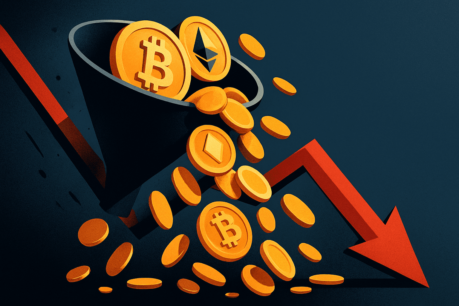 Crypto ETFs Record $1.5 Billion in Weekly Outflows, Extending Two-Week Total to $2.6 Billion