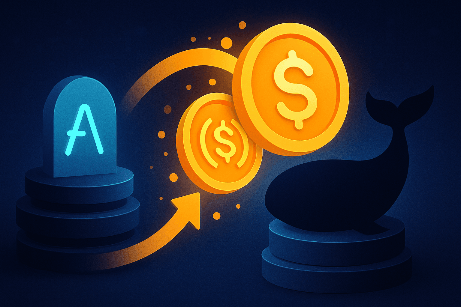 $128.7 Million in USDC Moves From Aave to Unknown Whale Wallet