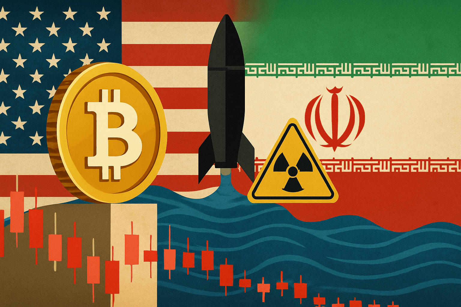 トランプ大統領がホルムズ海峡の海上封鎖解除、ビットコインは$74,000に上昇