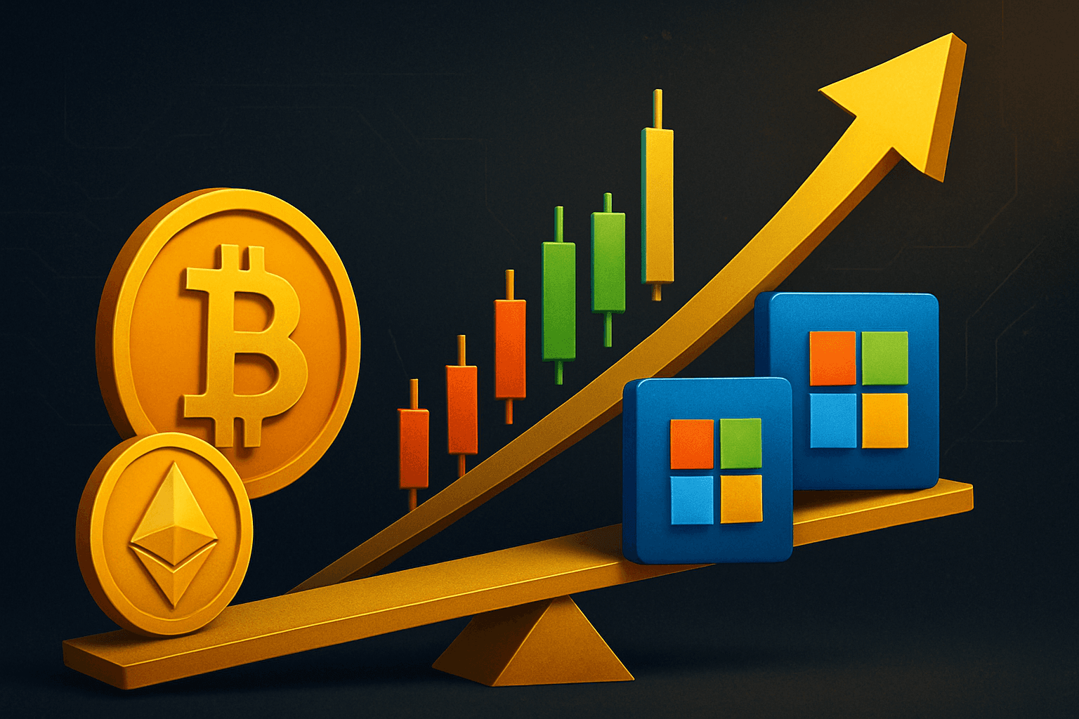 Trader Closes Bitcoin and Ethereum Shorts, Opens $31.5 Million Leveraged MSFT and ORCL Longs