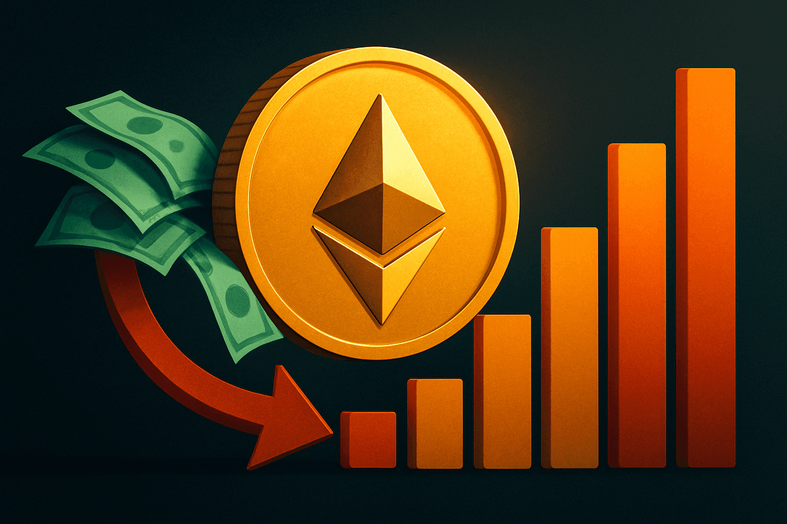 米スポット型イーサリアムETF、5月29日に$17.91 millionの純流出