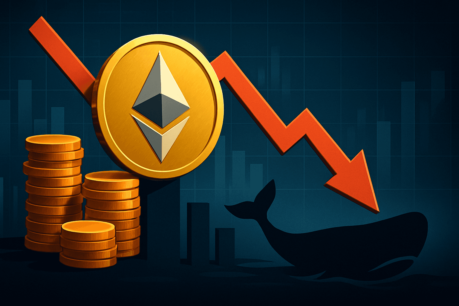 Ethereum whale sells 5,000 ETH as broader holdings liquidation reaches $122.25 million