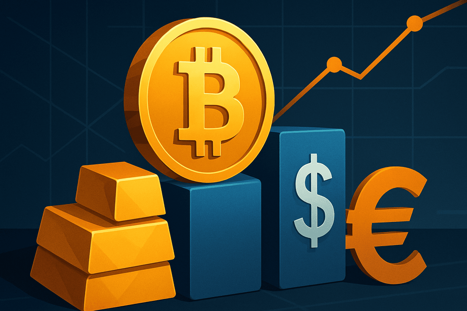 Gold Overtakes U.S. Treasuries as Top Global Reserve Asset, ECB Report Says