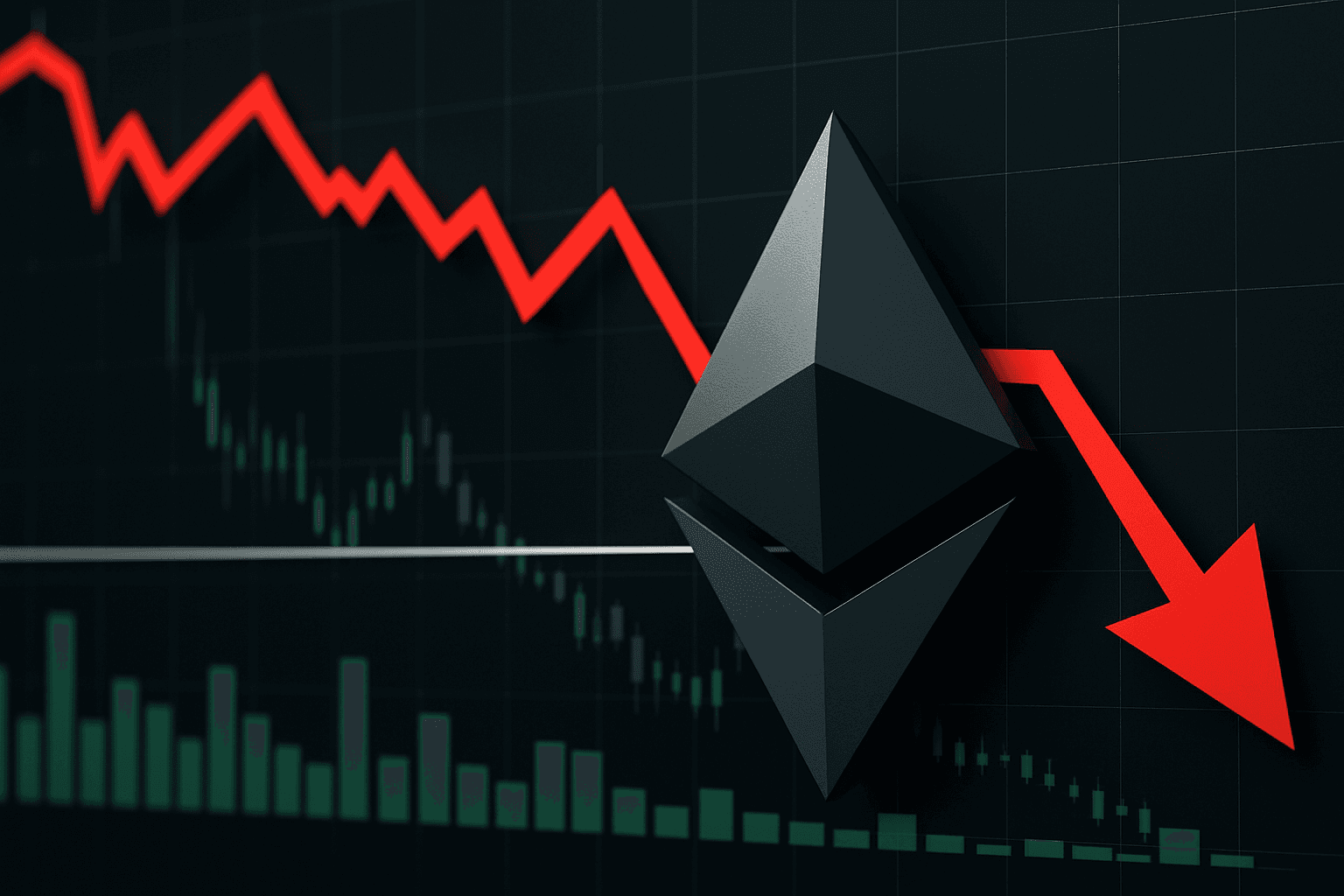 Ethereum falls below $1,600 for first time since April 2025