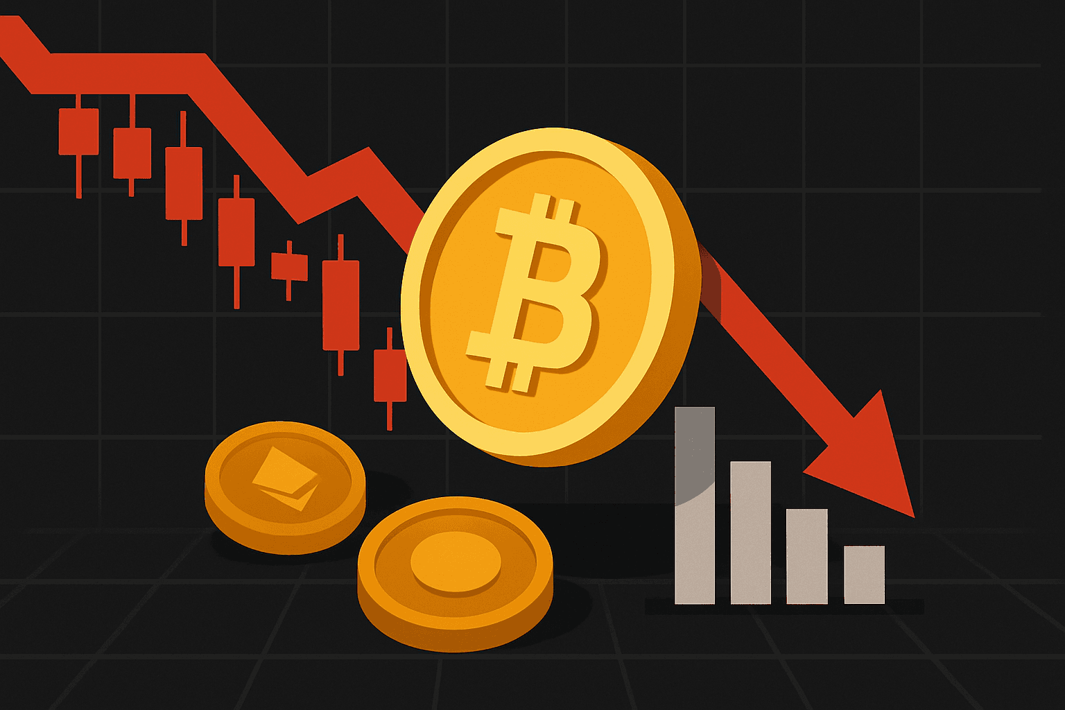 Crypto selloff triggers over $1.70 billion in daily liquidations as Bitcoin falls