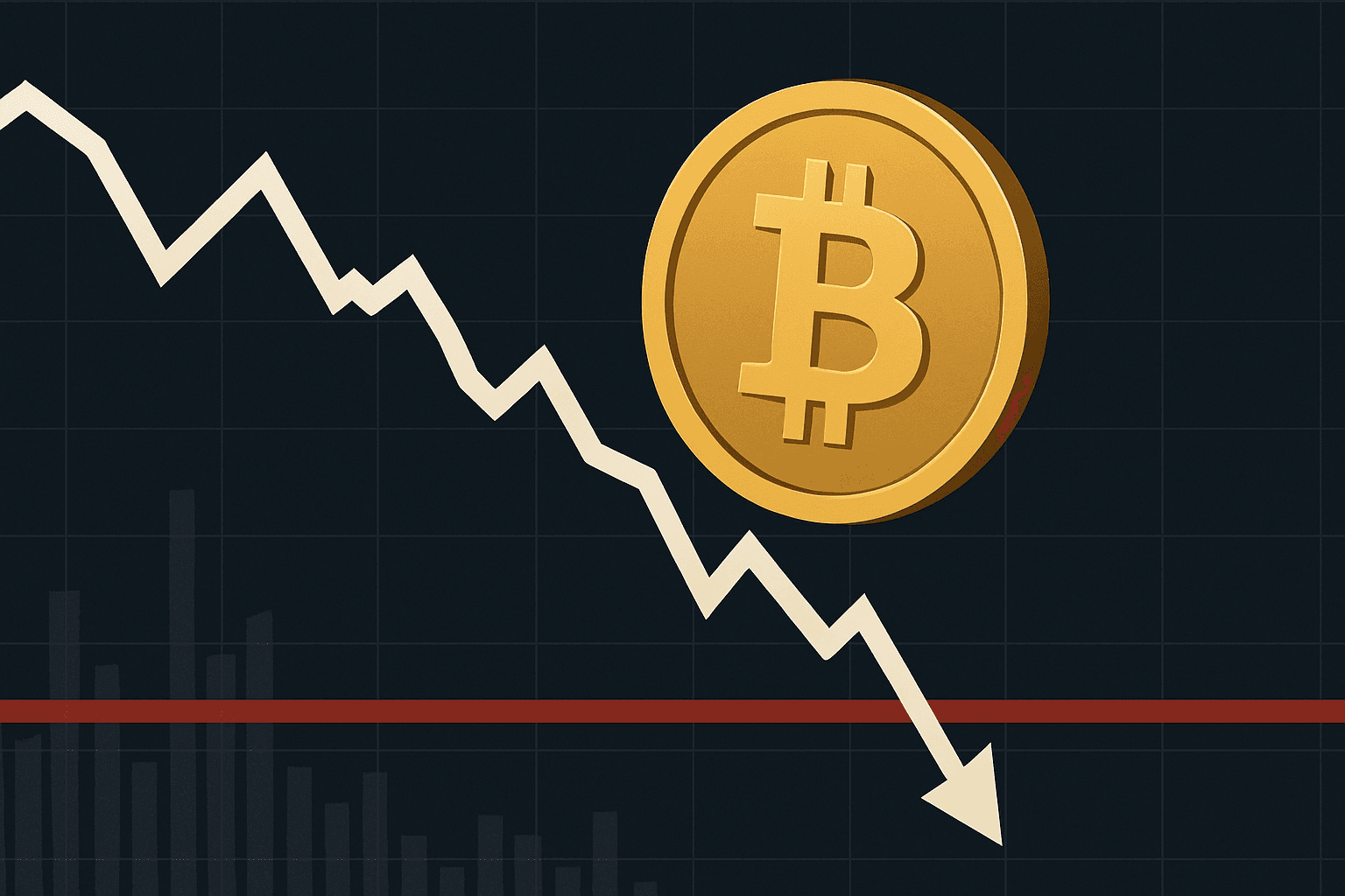 Bitcoin falls below $62,000 to $61,126.01 as funding rates turn bearish