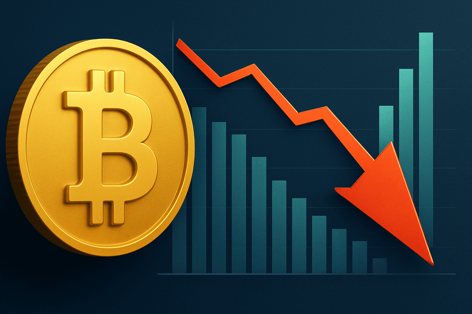 ビットコインが6万ドル割れ、米スポットETFの流出額は54億ドル超