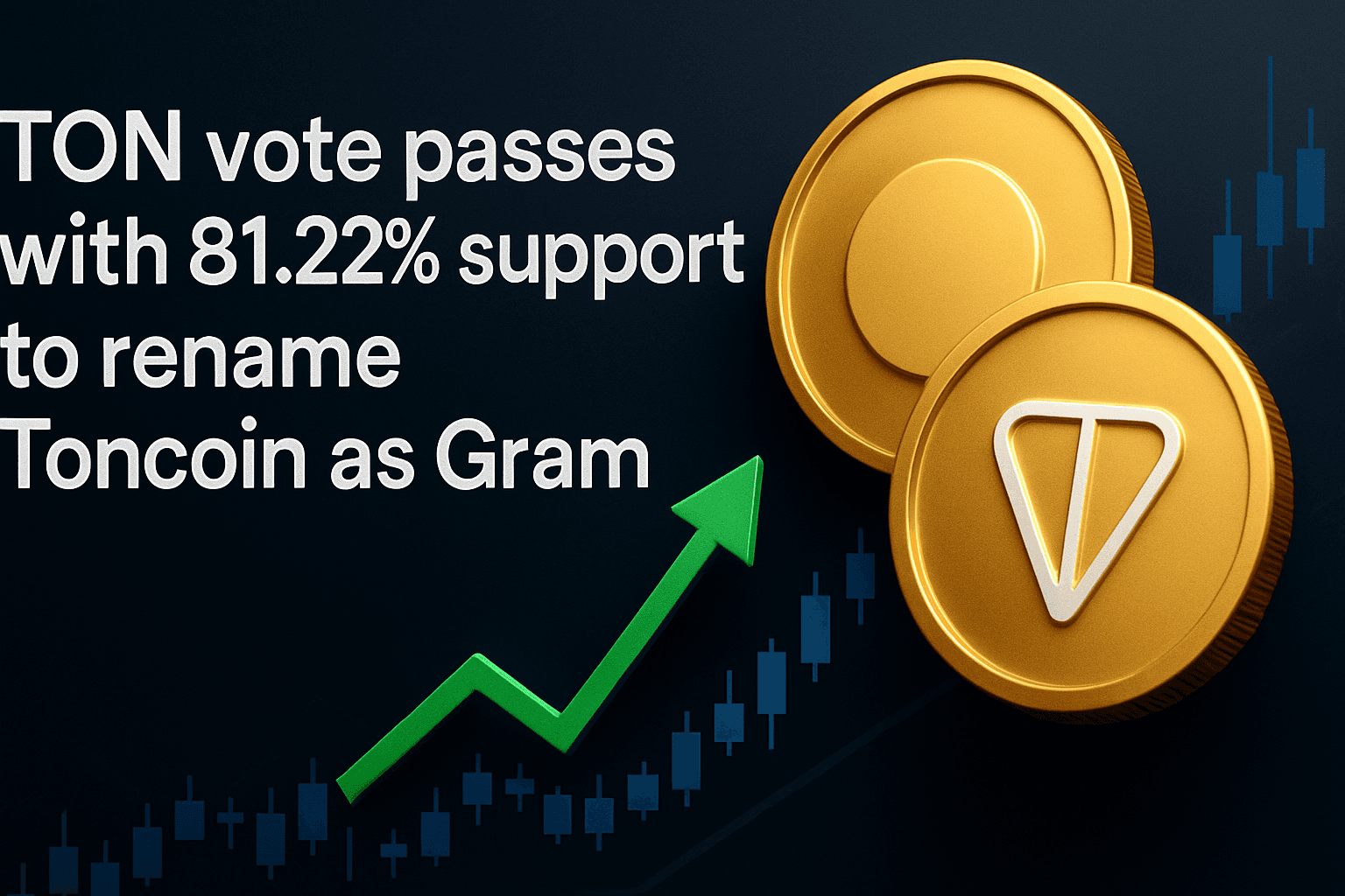TON vote passes with 81.22% support to rename Toncoin as Gram