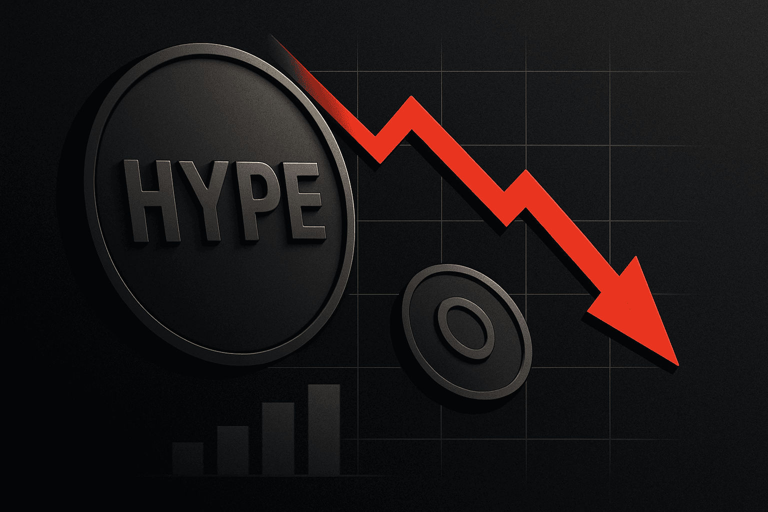 HYPE drops 6.2% on the day, briefly falls below $53