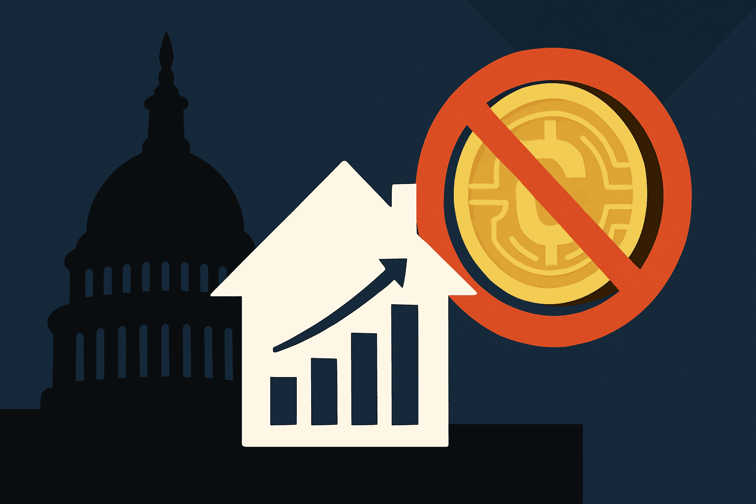 米議会指導部が住宅法案で合意、FRBのCBDC禁止を2030年まで延長