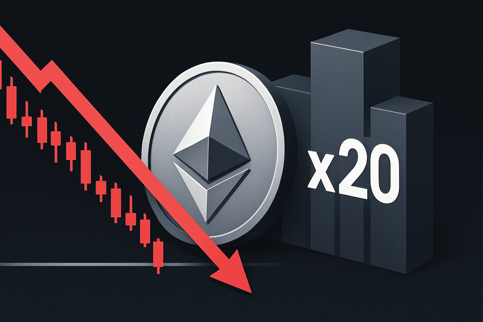 Whale opens 20x leveraged ETH short worth $39.64 million