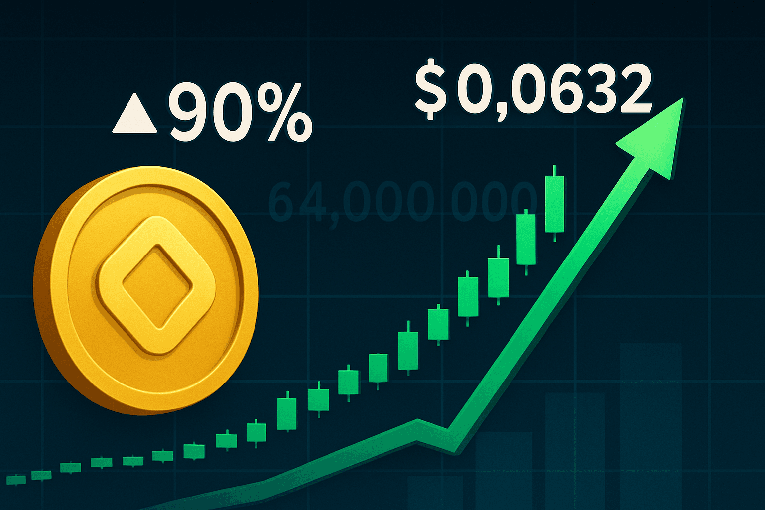 BICOが24時間で90%超急騰、0.0632ドルに