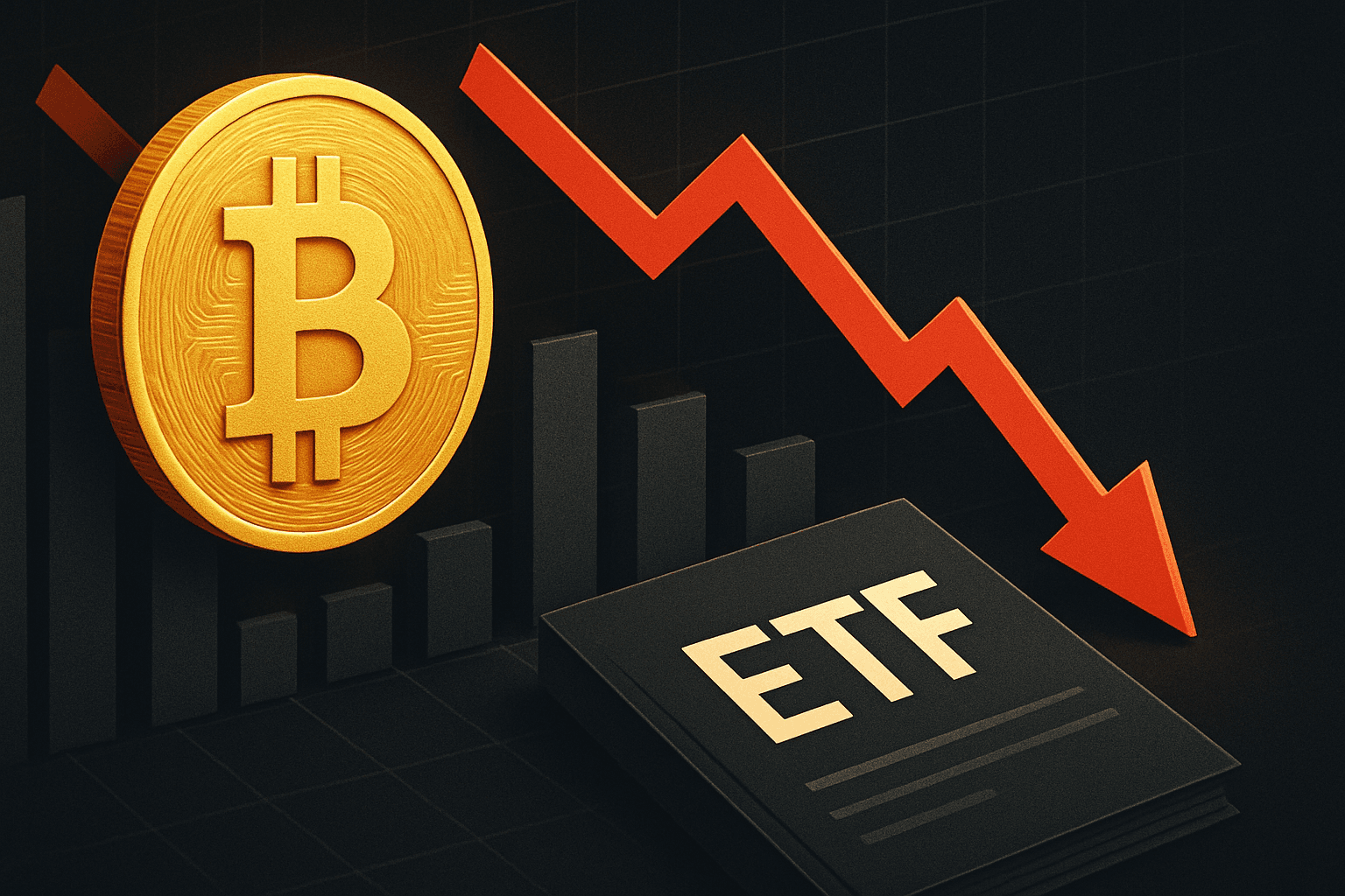 米国の現物ビットコインETF、6億9600万ドル流出