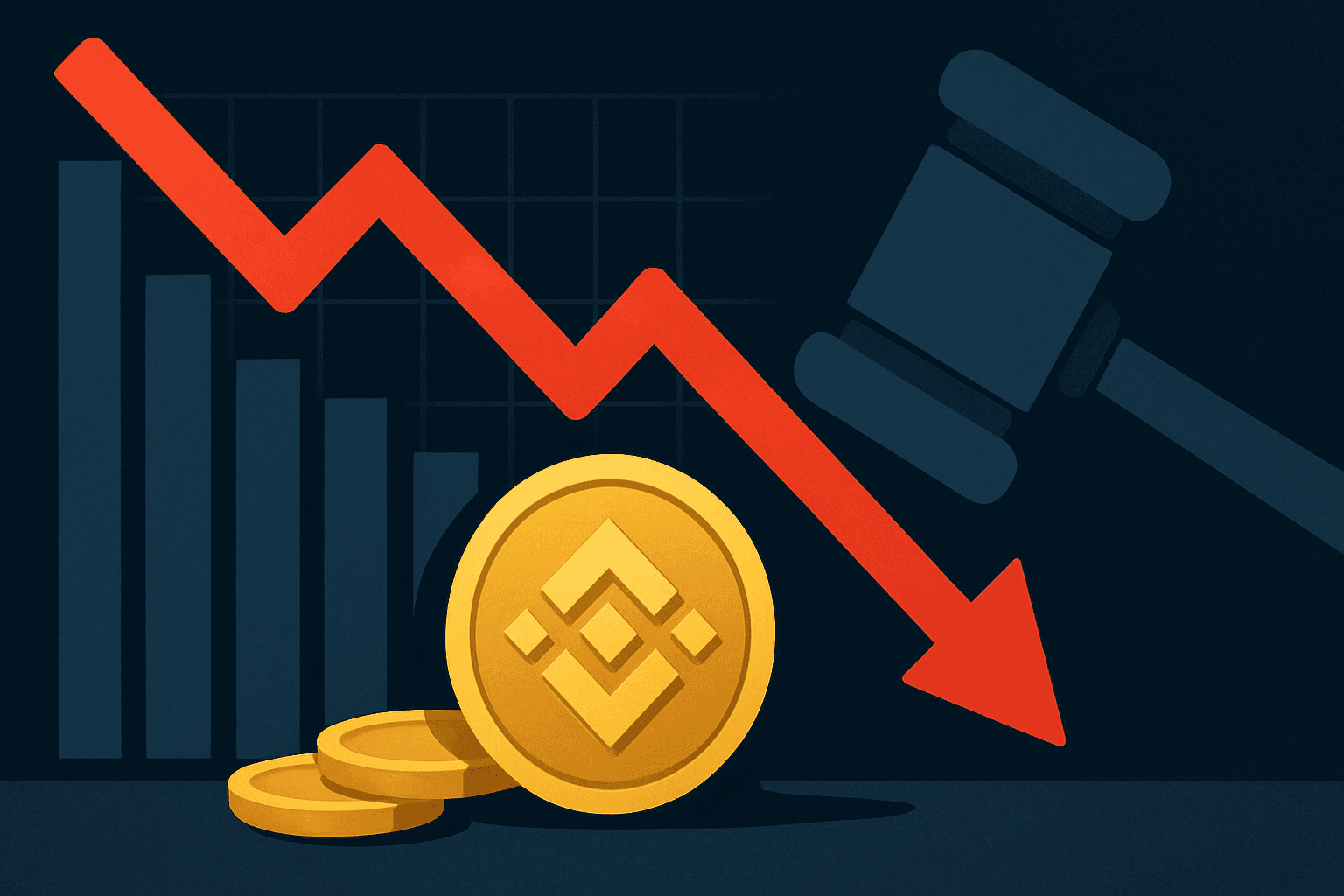 Binance founder says crypto market fell 50% over the past year