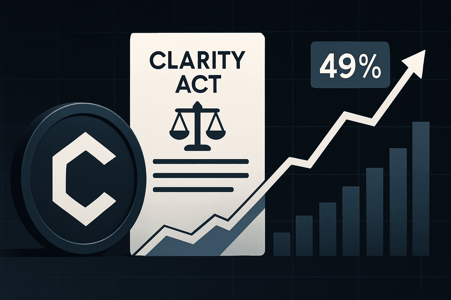 Polymarket odds of CLARITY Act becoming law this year fall to 48%